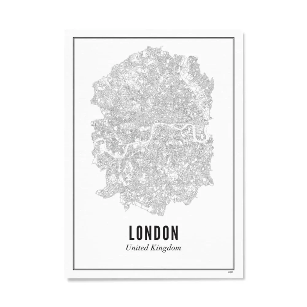 Wijck - Stampa 50 x 70 - Londra