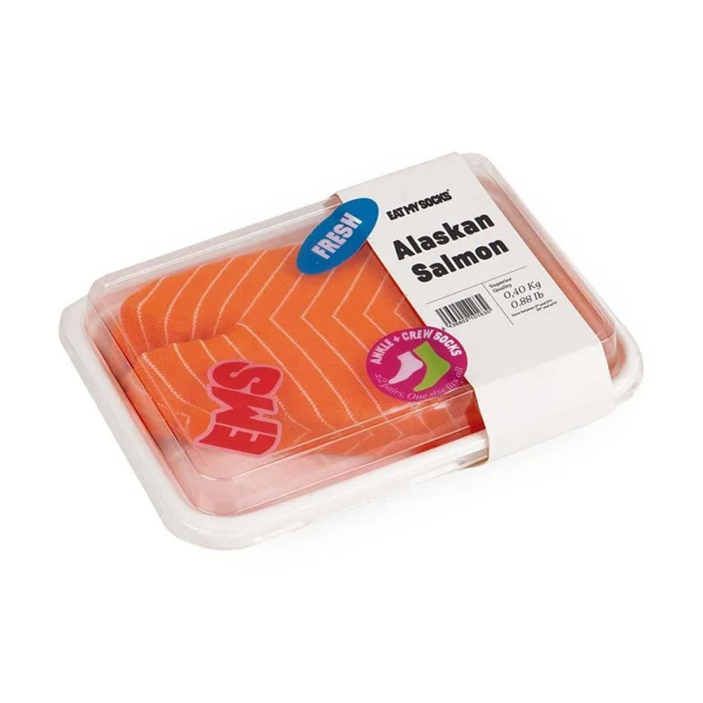 Eat My Socks calzini Alaskan Salmon x 2