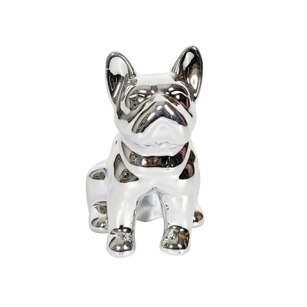 Bulldog decorazione in ceramica