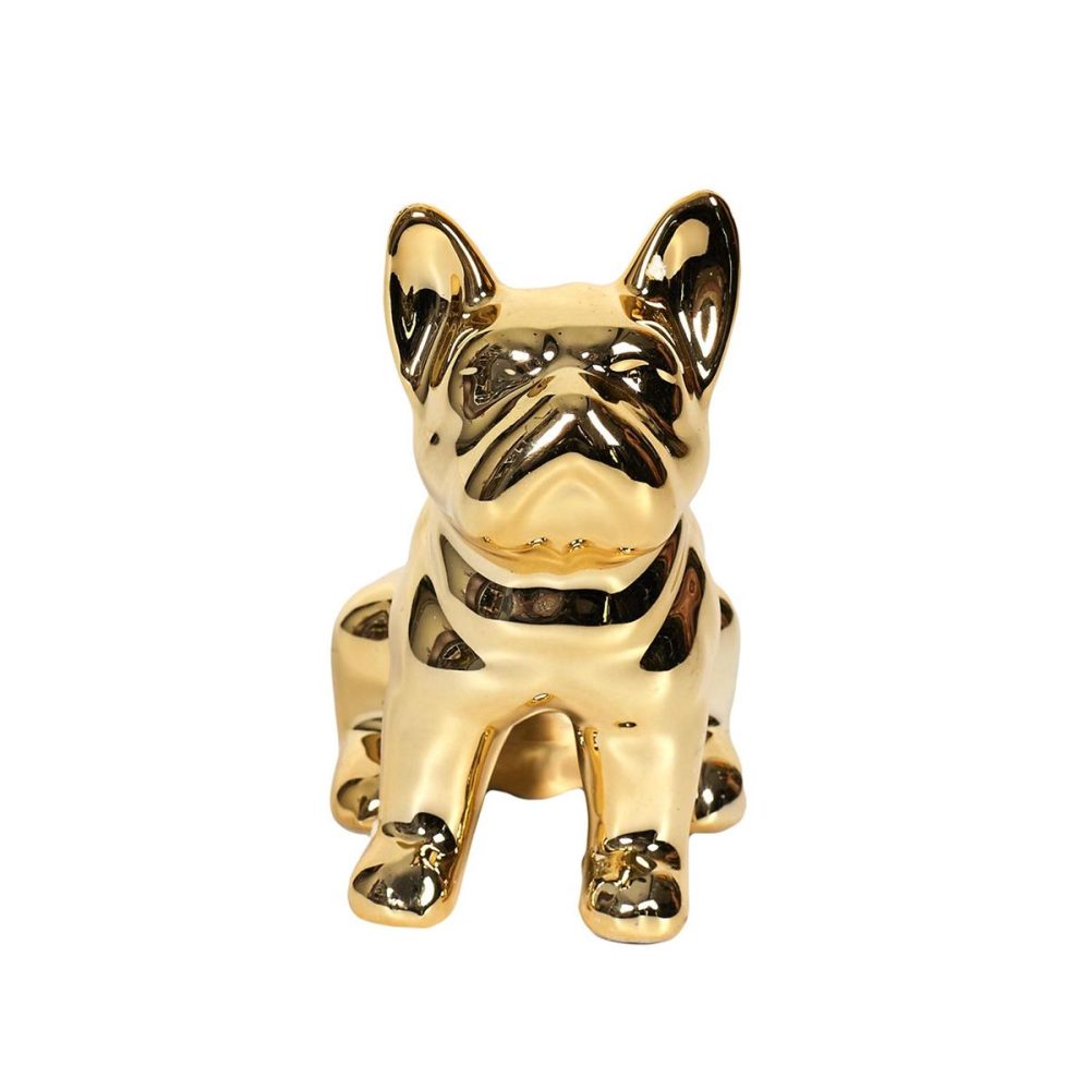 Bulldog decorazione in ceramica - immagine 5
