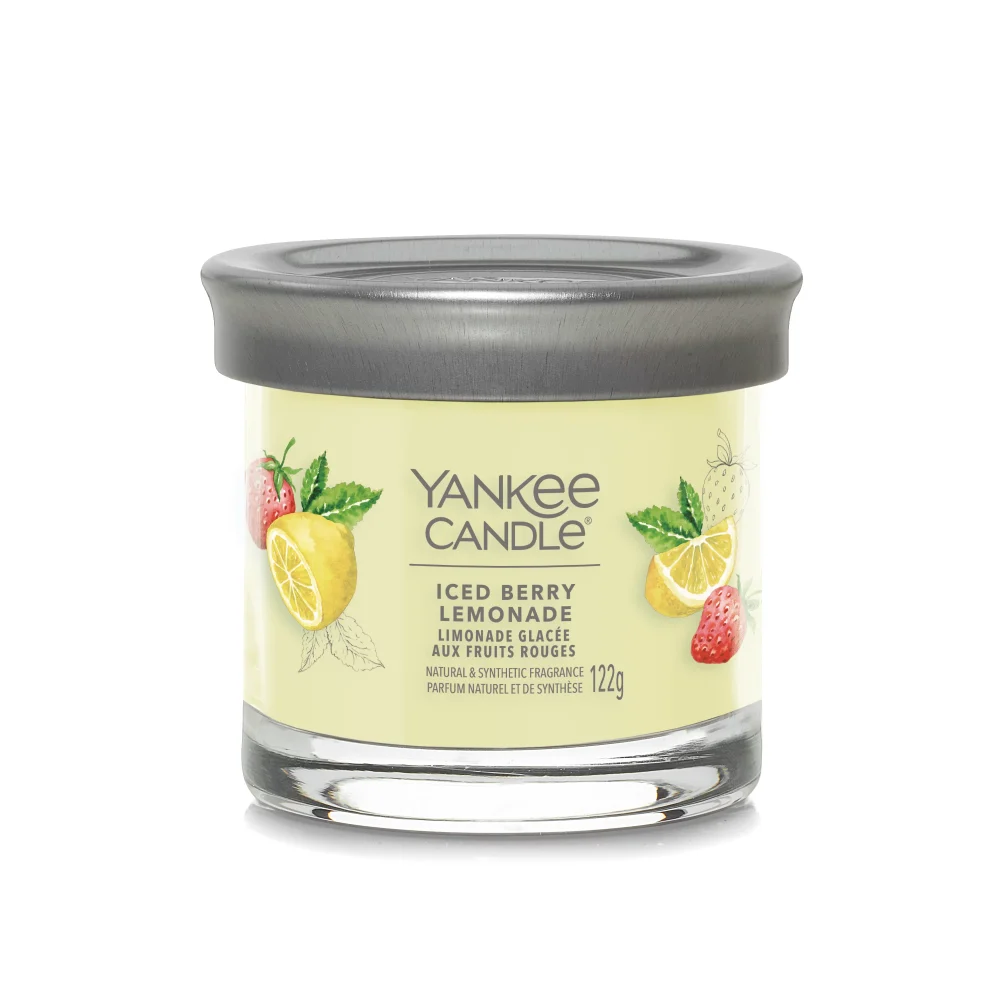 Yankee Candle Signature Iced Berry Lemonade Candela Tumbler Piccolo