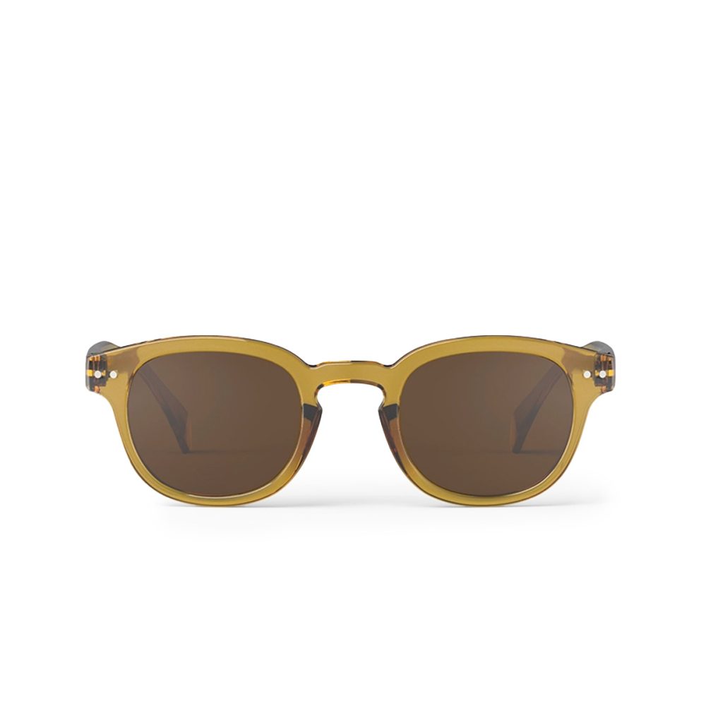 Izipizi Occhiale da Sole Modello #C Golden Green