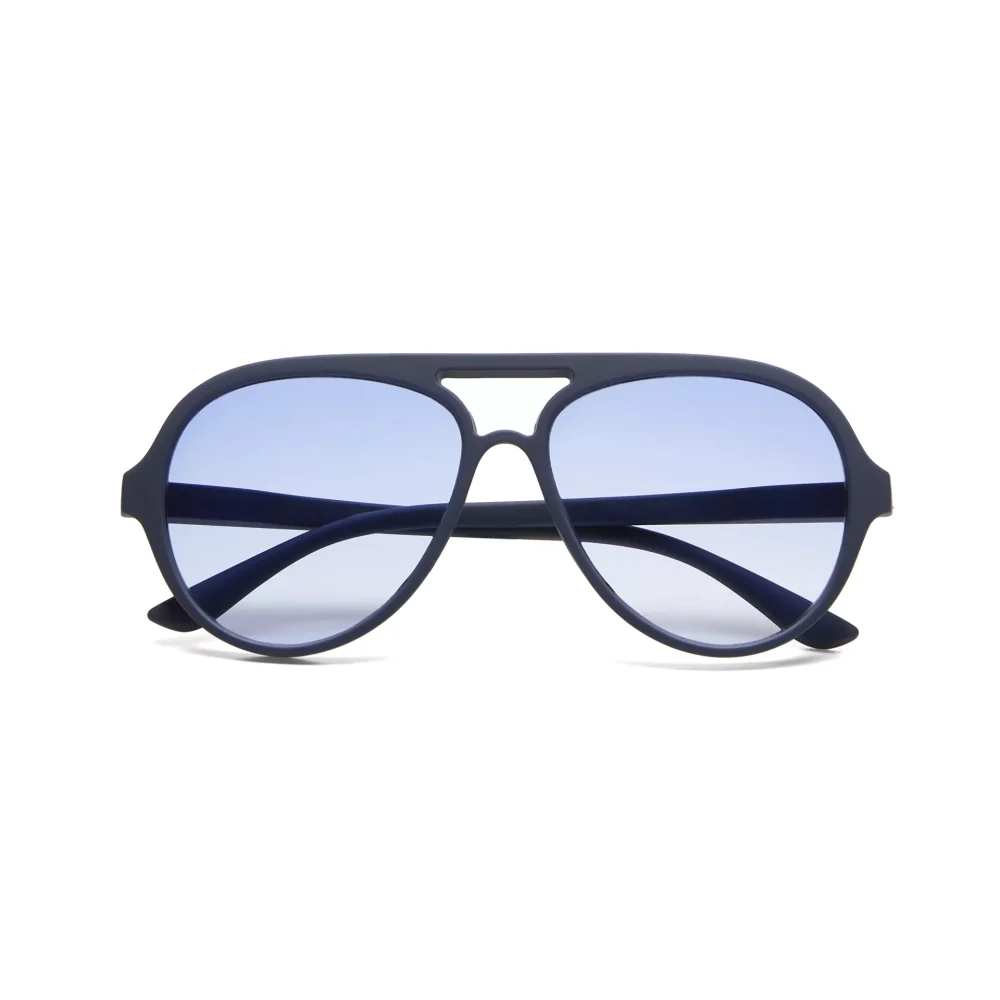 Okkia Occhiale da Sole Modello Alessio Classic Midnight lente Blu Gradient