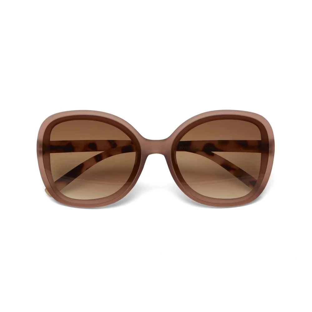 Okkia Occhiale da Sole Modello Anna Butterfly Rosa Havana