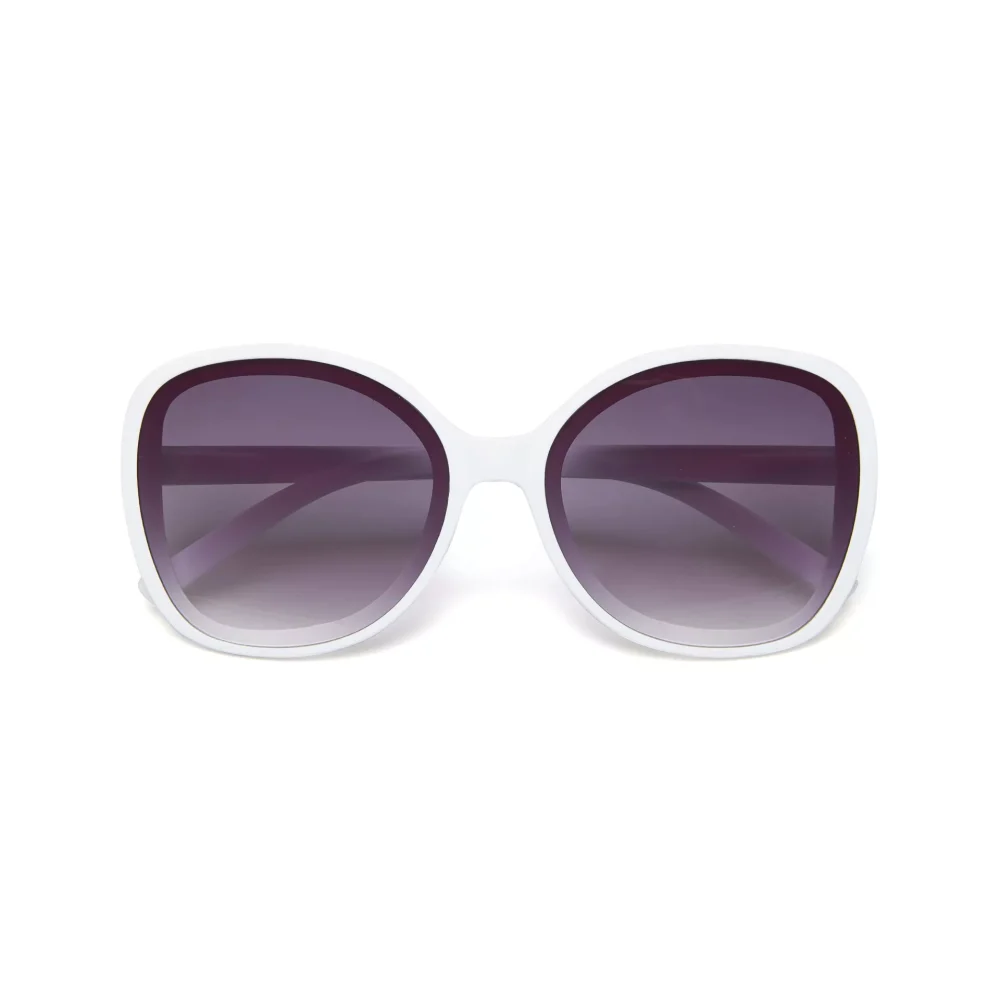 Okkia Occhiale da Sole Modello Anna Butterfly White