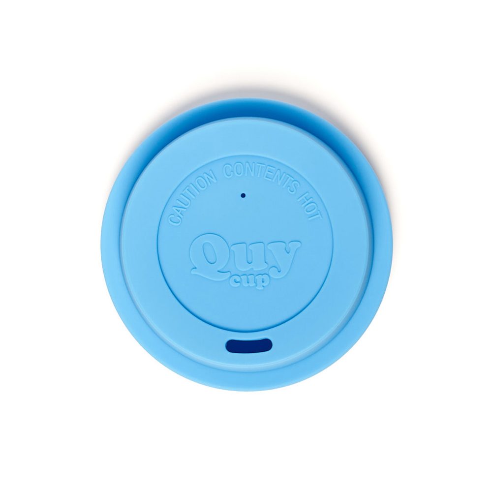 Quy Cup Tappo in silicone per espresso - celeste