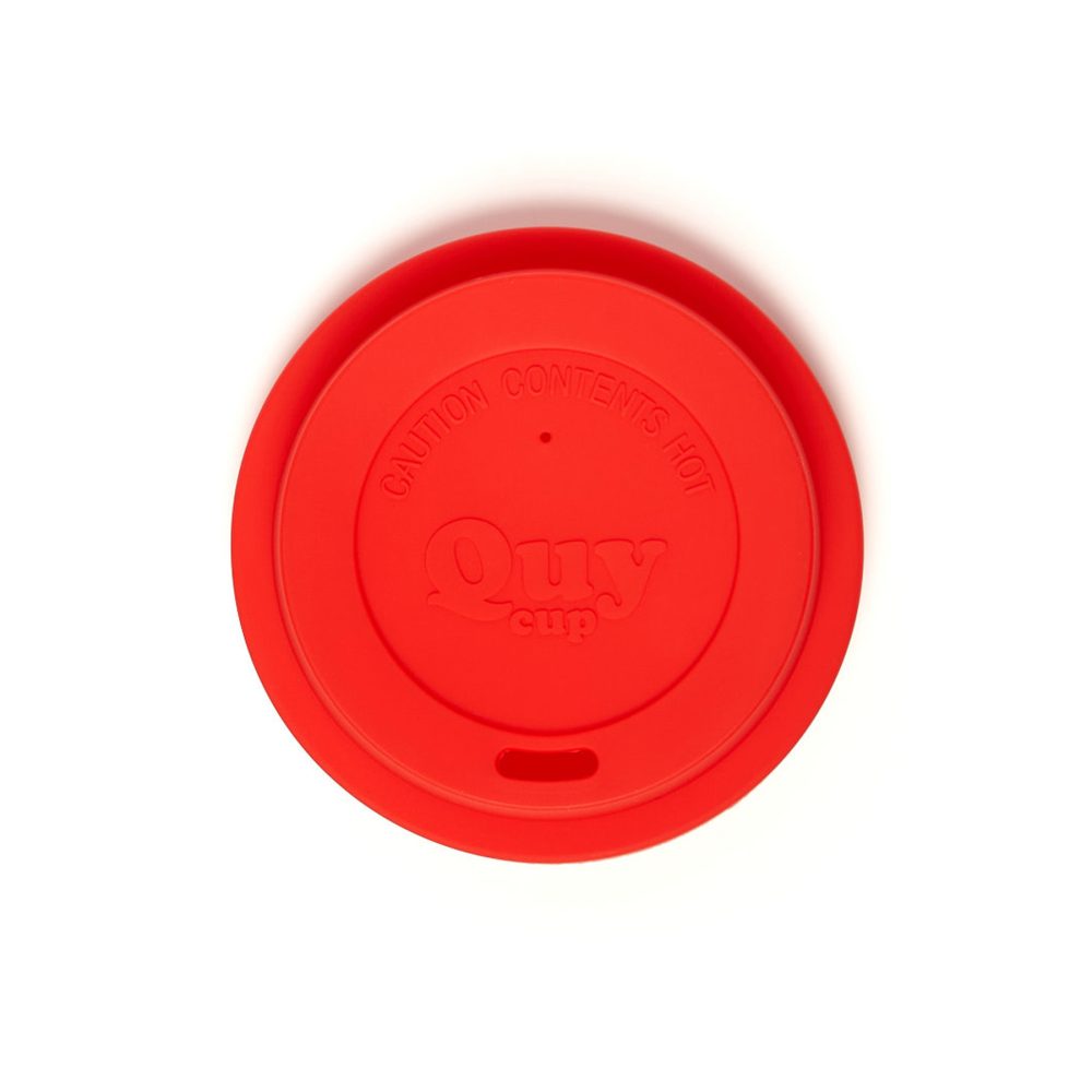 Quy Cup Tappo in silicone per espresso - rosso