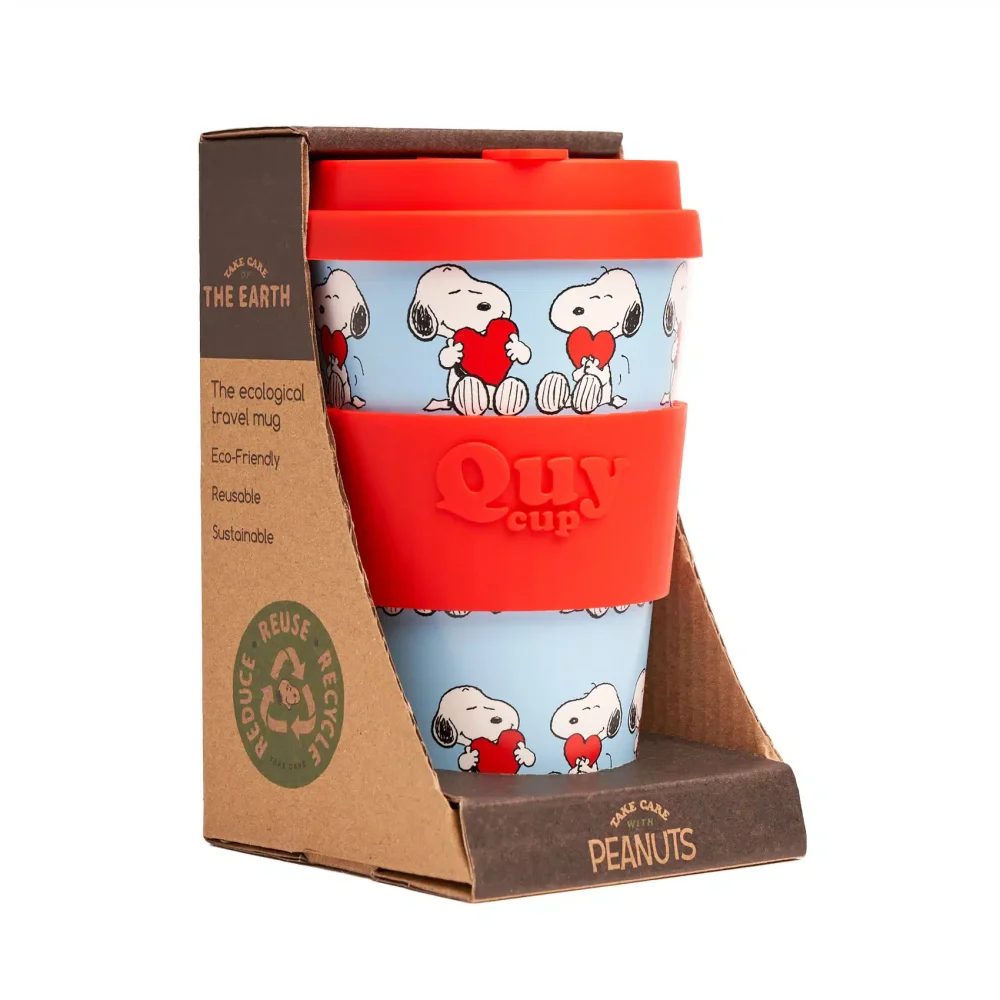 Quy Cup Travel Mug Snoopy Love - immagine 2