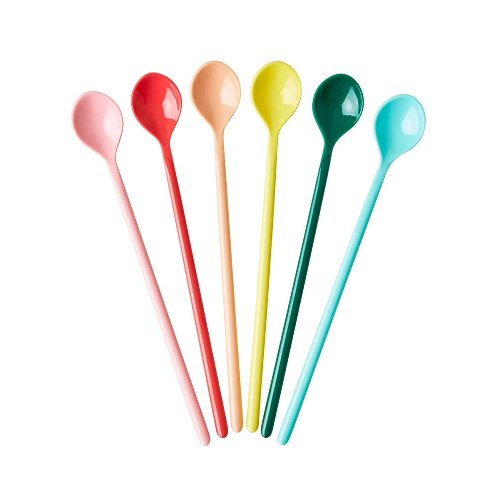 Rice cucchiaino lungo - Colori pieni assortiti