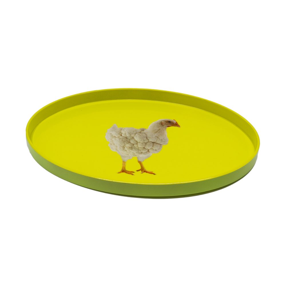 Vassoio ovale Gallina