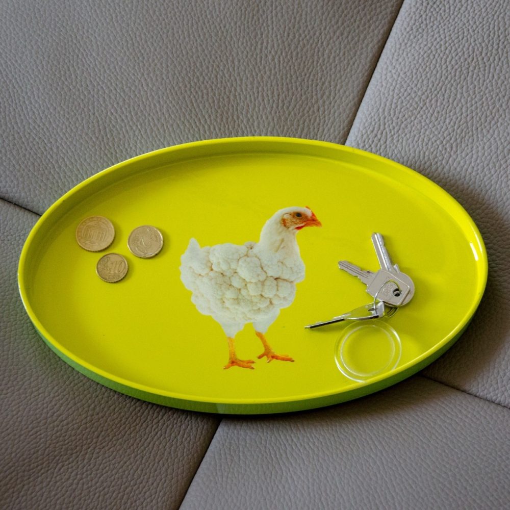 Vassoio ovale Gallina - immagine 2