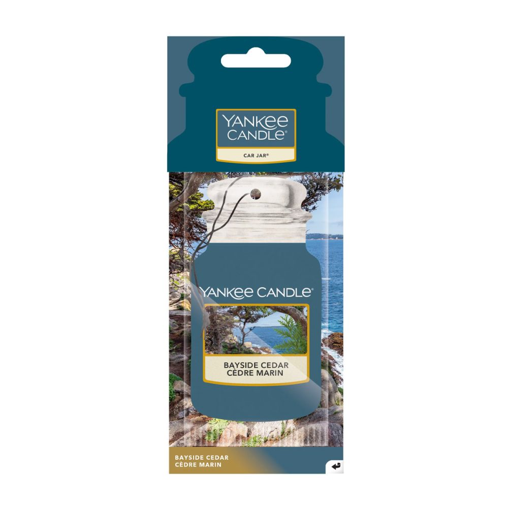 Yankee Candle Car Jar Paper Bayside Cedar