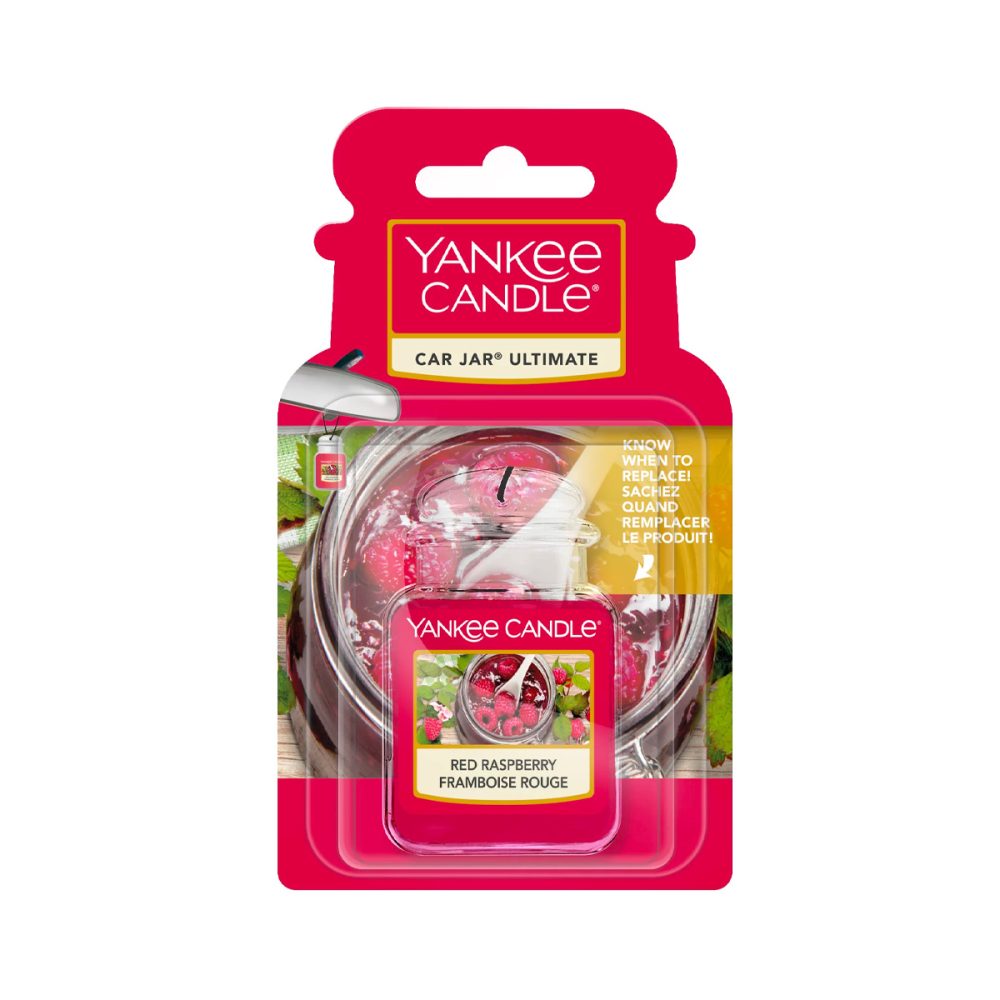 Yankee Candle Car Jar Ultimate Red Raspberry - immagine 2