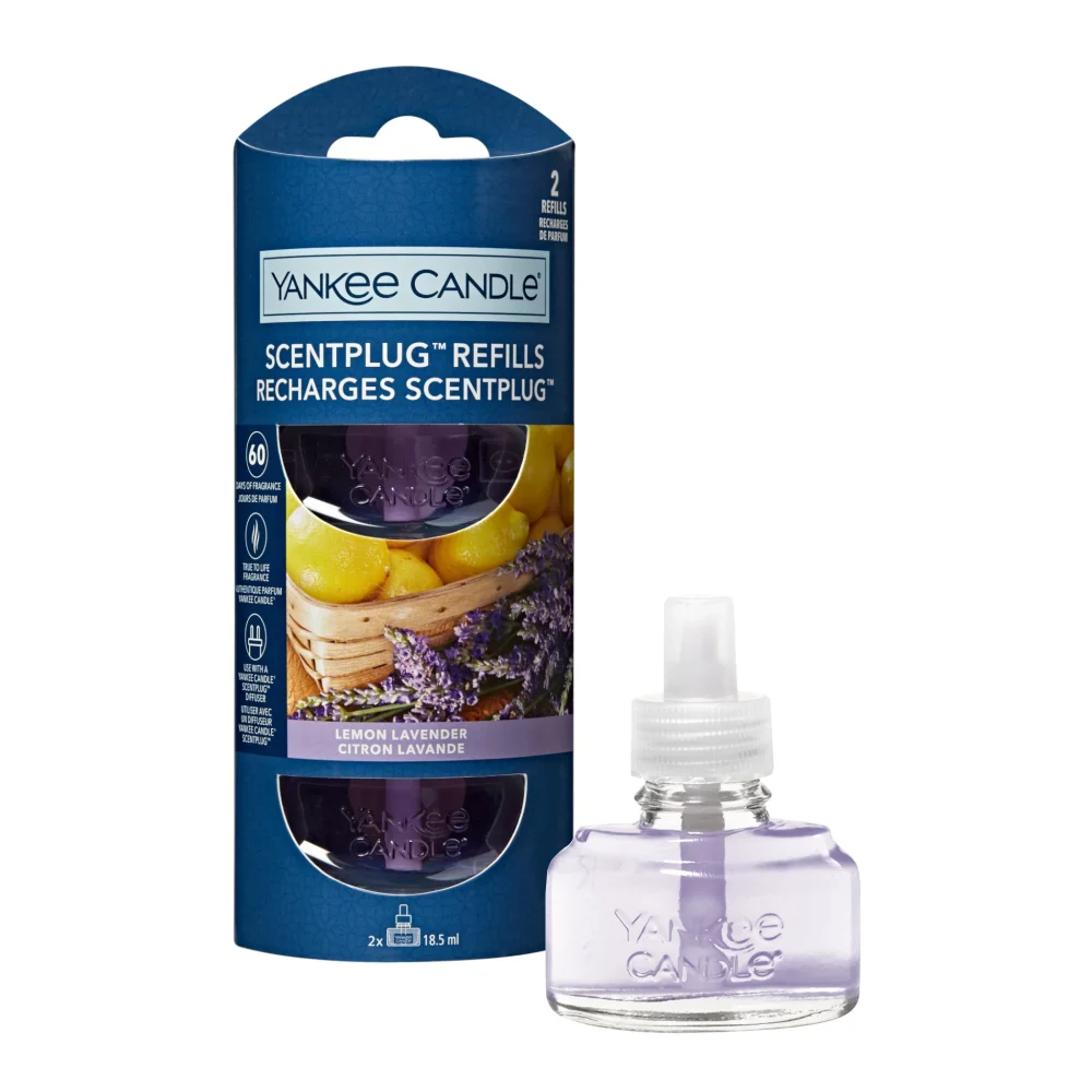 Yankee Candle Ricarica per Scent Plug Lemon Lavender