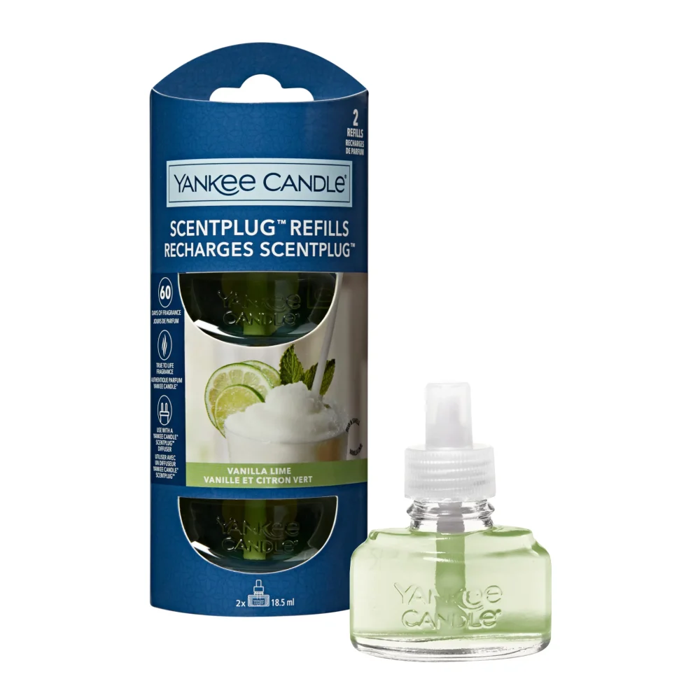 Yankee Candle Ricarica per Scent Plug Vanilla Lime