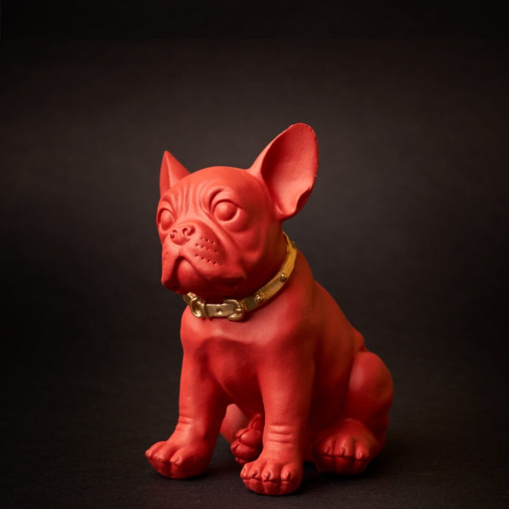 Blogo Design Bulldog Ruggero Rosso Mini - immagine 2