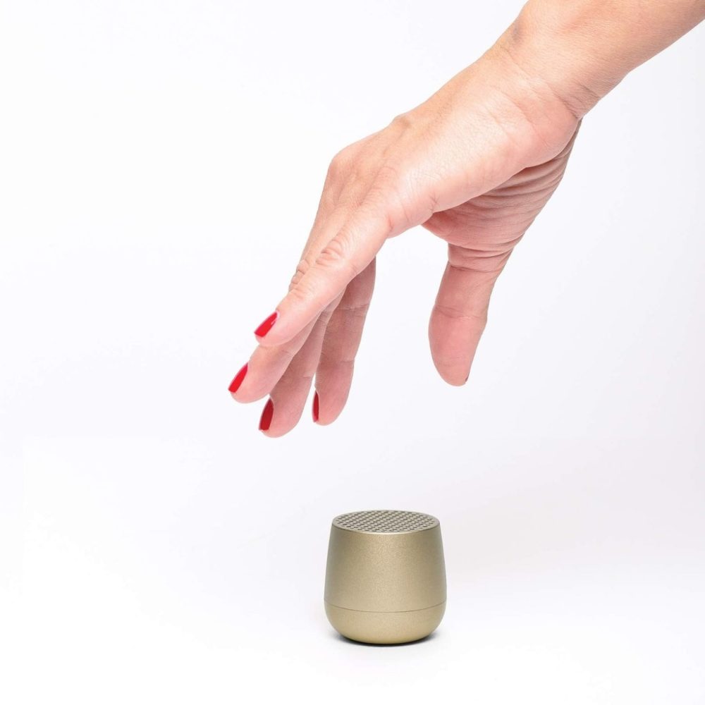 Lexon Mino + Alu Speaker Bluetooth Gold - immagine 2