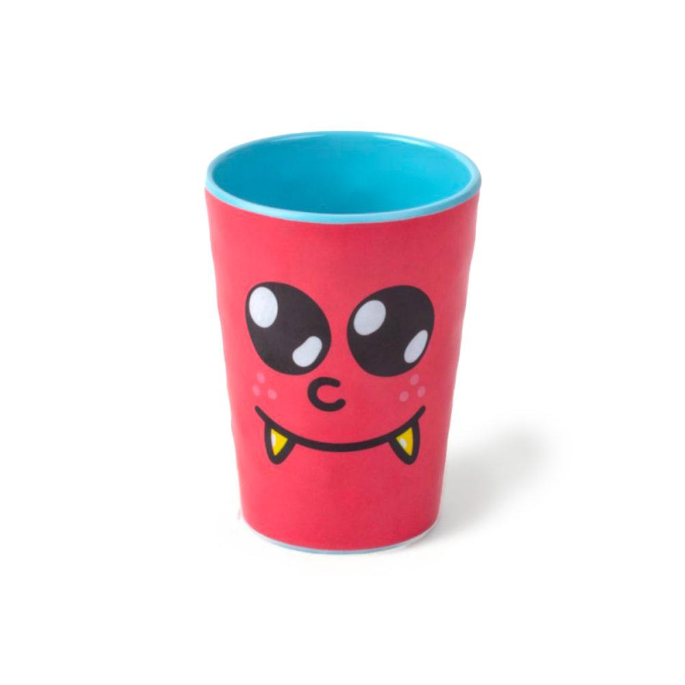 Seletti Bicchiere in melamina Monsters Baby Gregorio