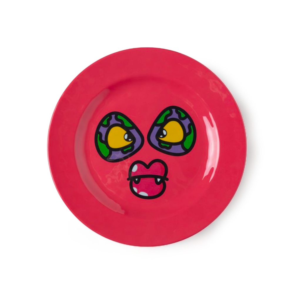 Seletti Piatto in melamina Monsters Tina