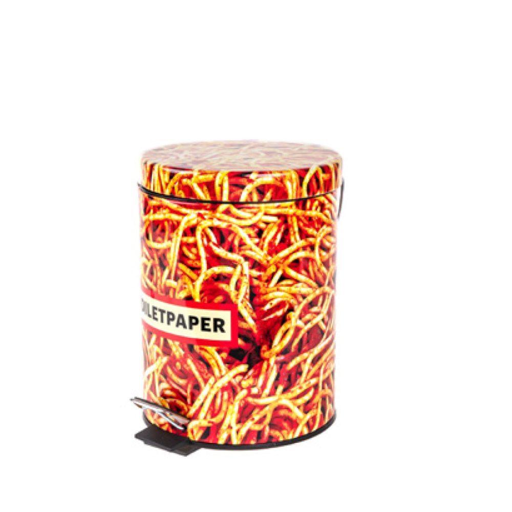 Seletti Toiletpaper Cestino piccolo Spaghetti