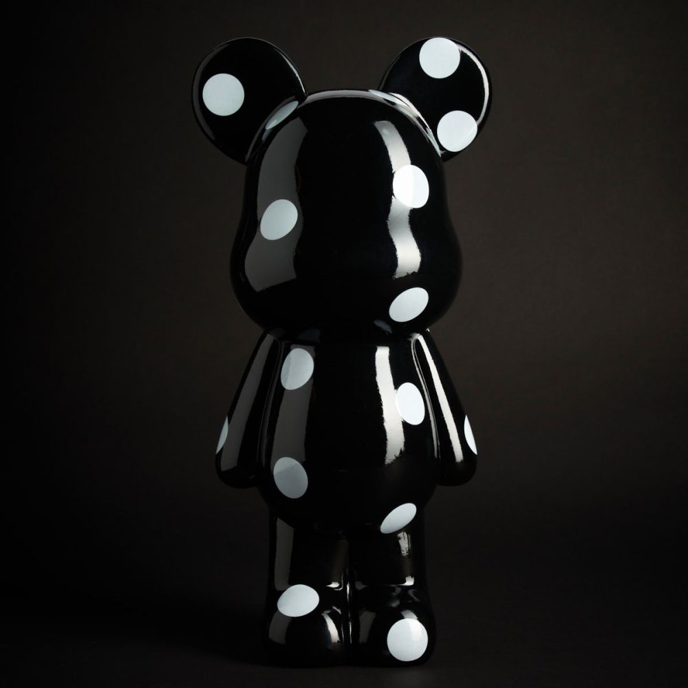 Blogo Design Salvadanaio Teddy Nero - immagine 2