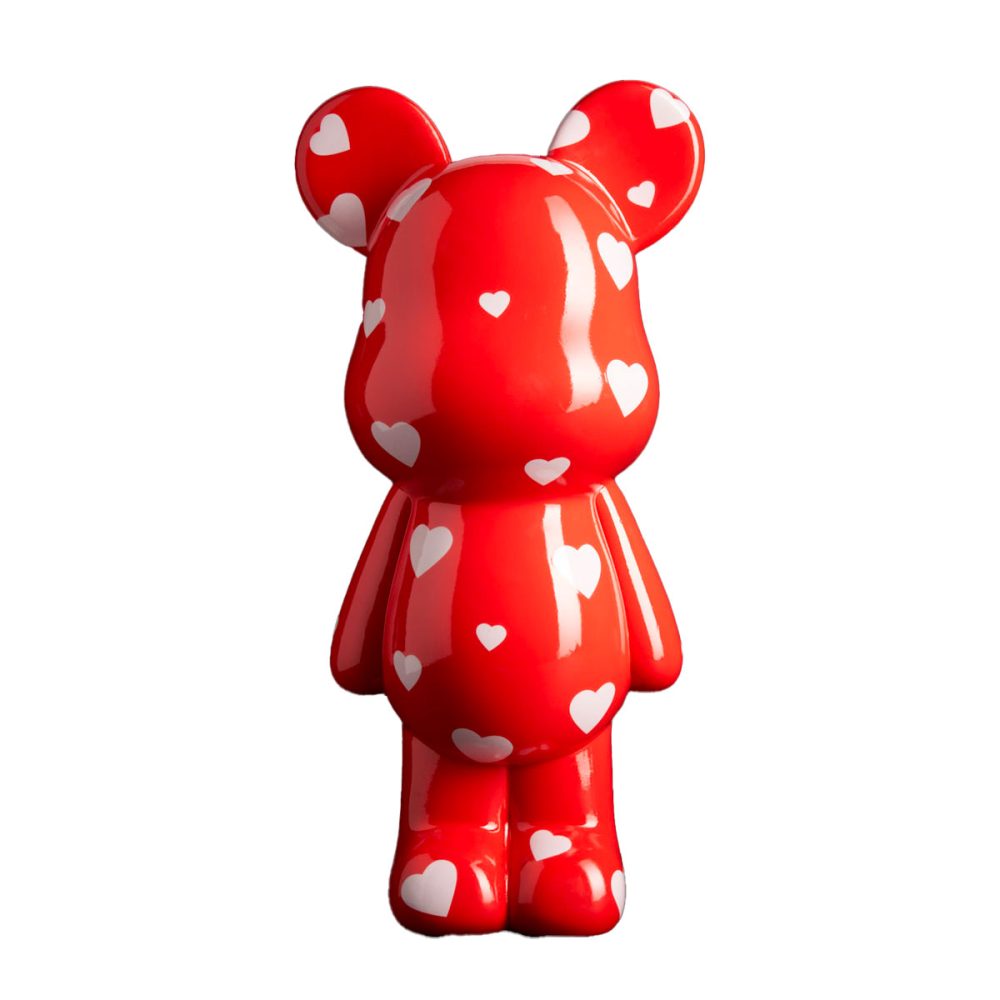 Blogo Design Salvadanaio Teddy Rosso