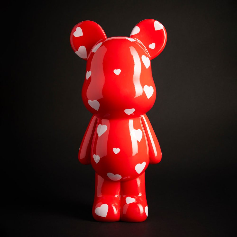 Blogo Design Salvadanaio Teddy Rosso - immagine 2