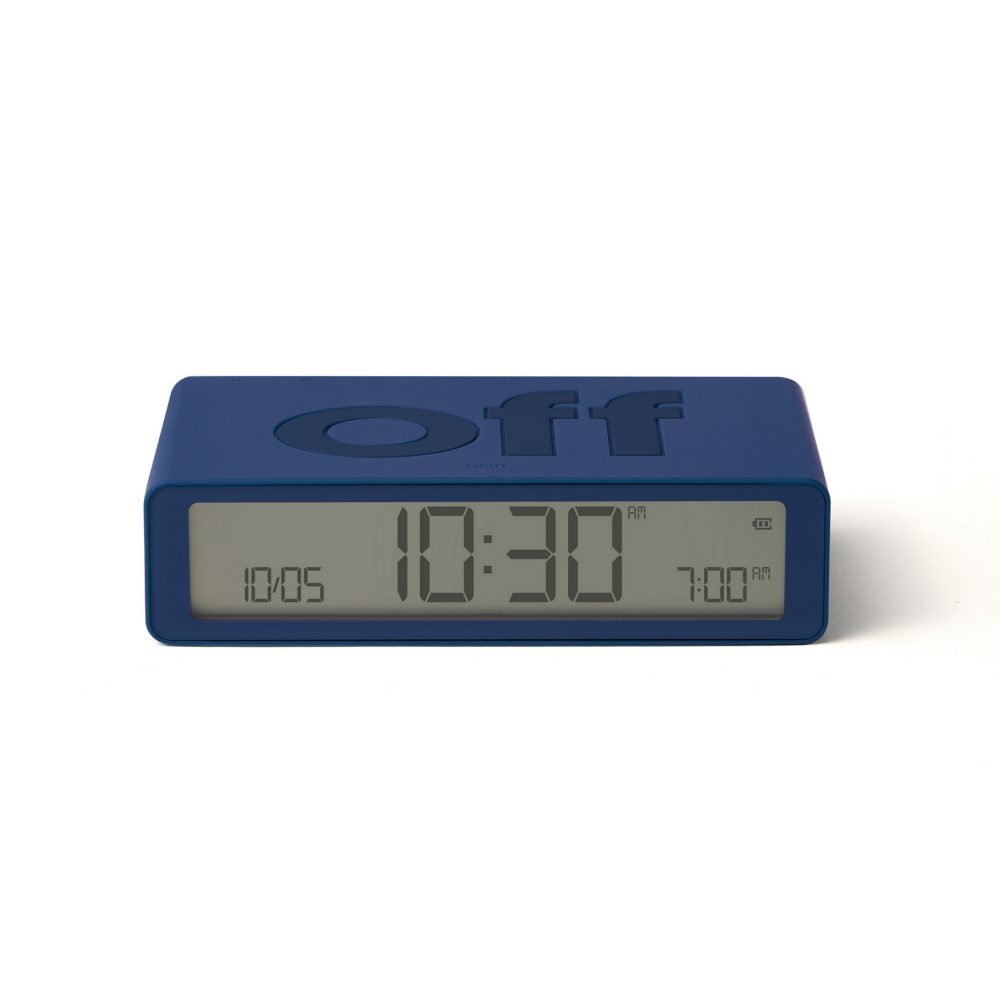 Lexon Flip Sveglia reversibile Classic Blu