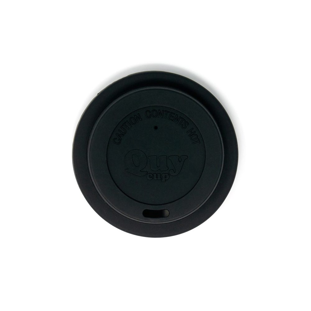 Quy Cup Tappo in silicone per espresso - nero