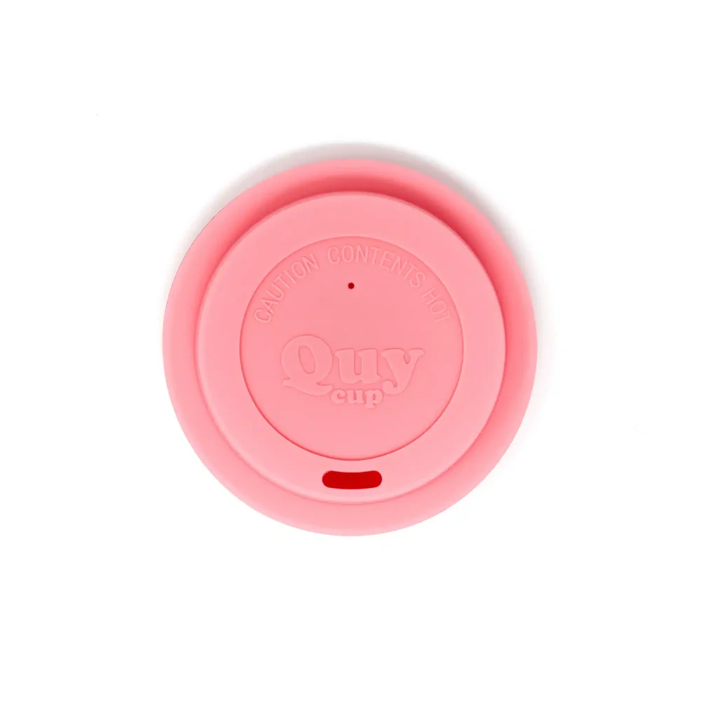 Quy Cup Tappo in silicone per espresso - rosa