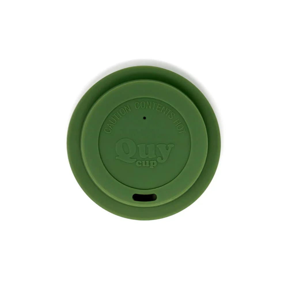 Quy Cup Tappo in silicone per espresso - verde militare