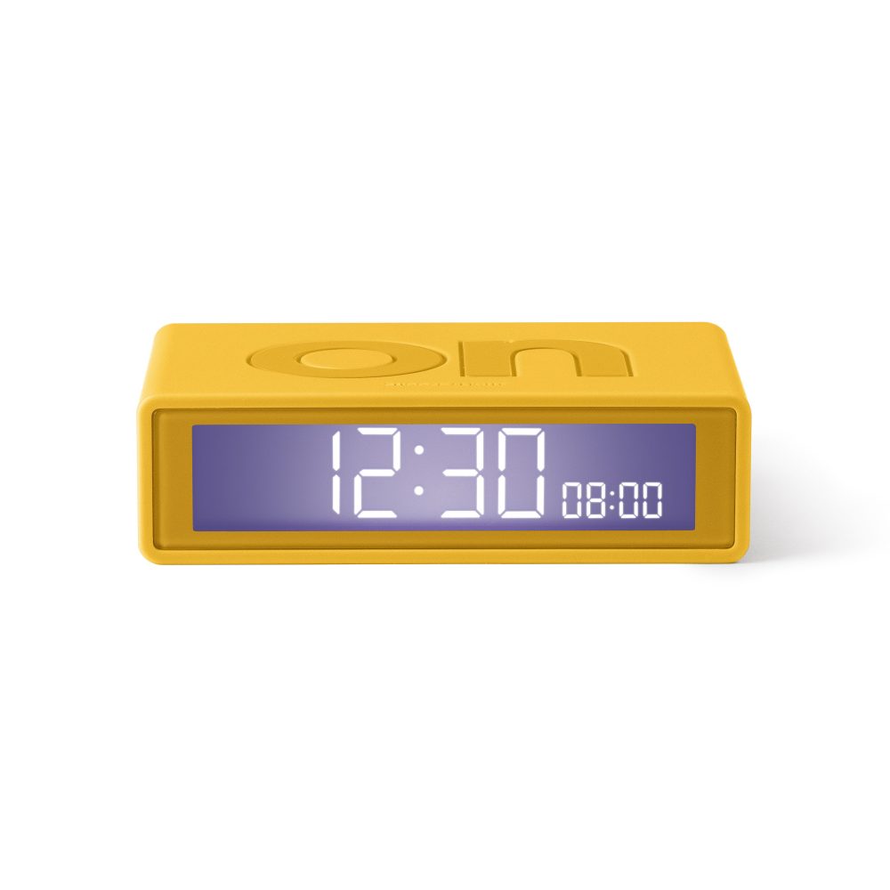 Lexon Flip Sveglia reversibile Giallo