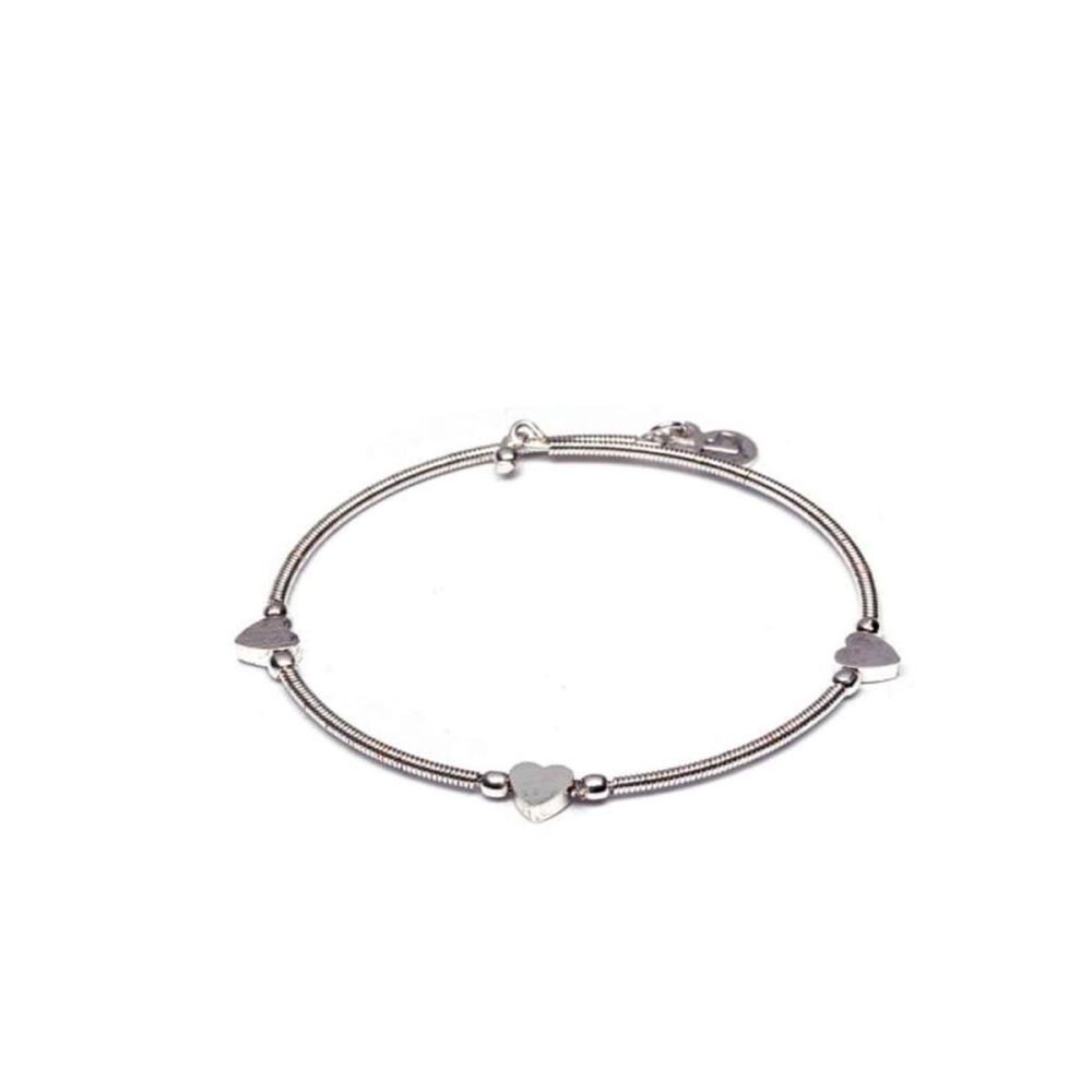 Vestopazzo Micro Bracciale 3 cuori