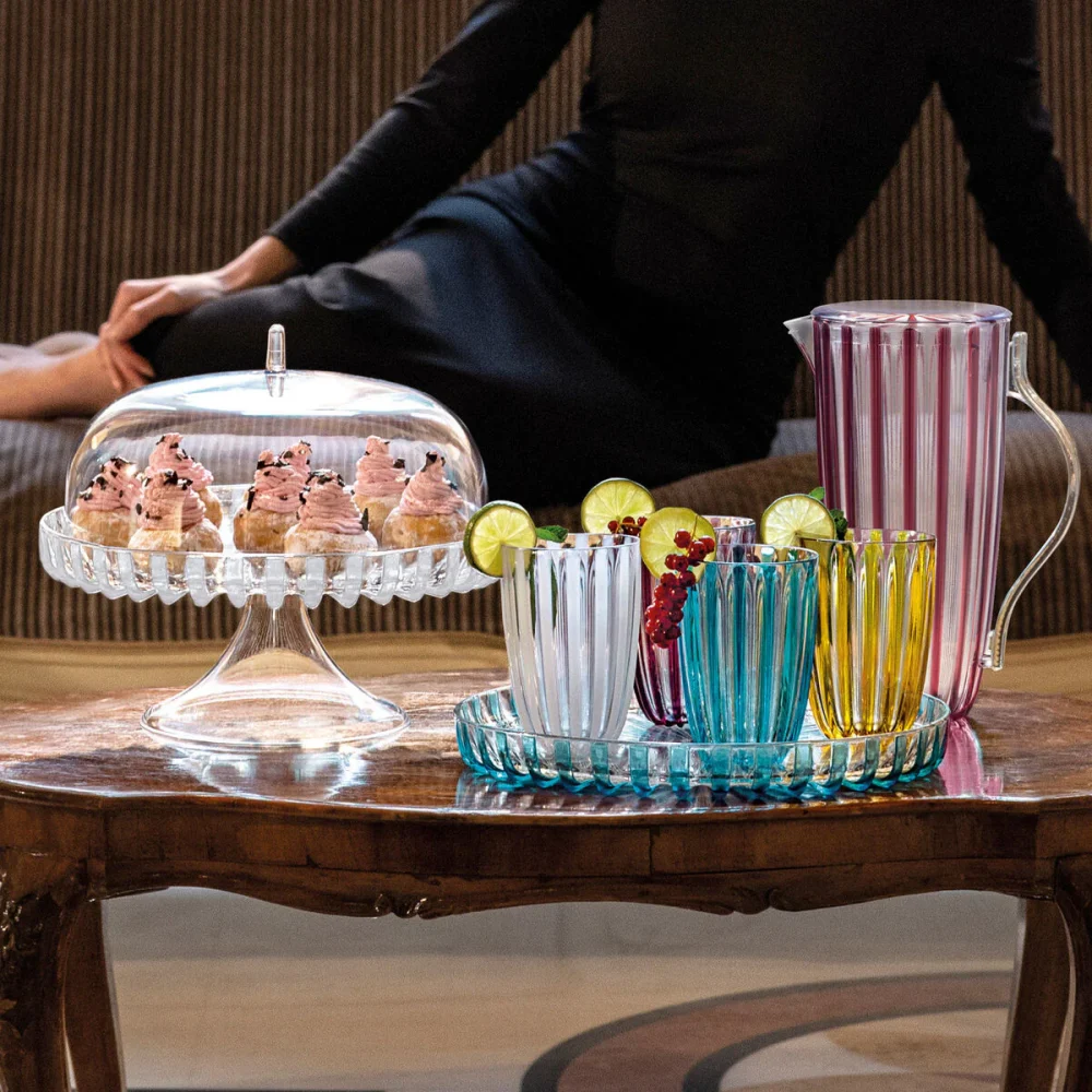 Guzzini Dolcevita Set 4 bicchieri Ametista - immagine 2