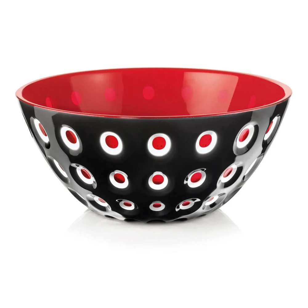 Guzzini Le Murrine Set 2 ciotoline Nero Bianco Rosso