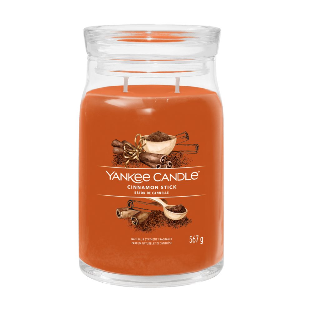 Yankee Candle Signature Cinnamon Stick Candela Giara Grande