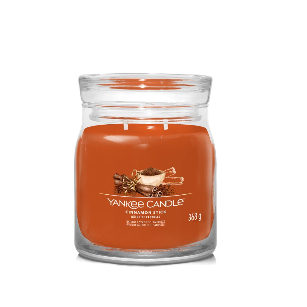 Yankee Candle Signature Cinnamon Stick Candela Giara Media