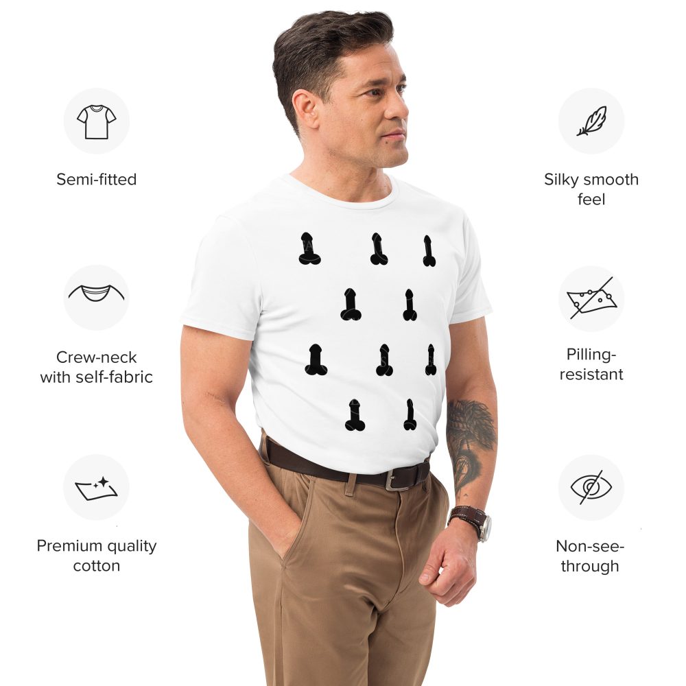 T-shirt in cotone premium uomo sticazzi TEST - immagine 3