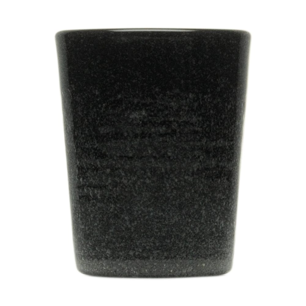 Memento Bicchiere in vetro Nero Solid