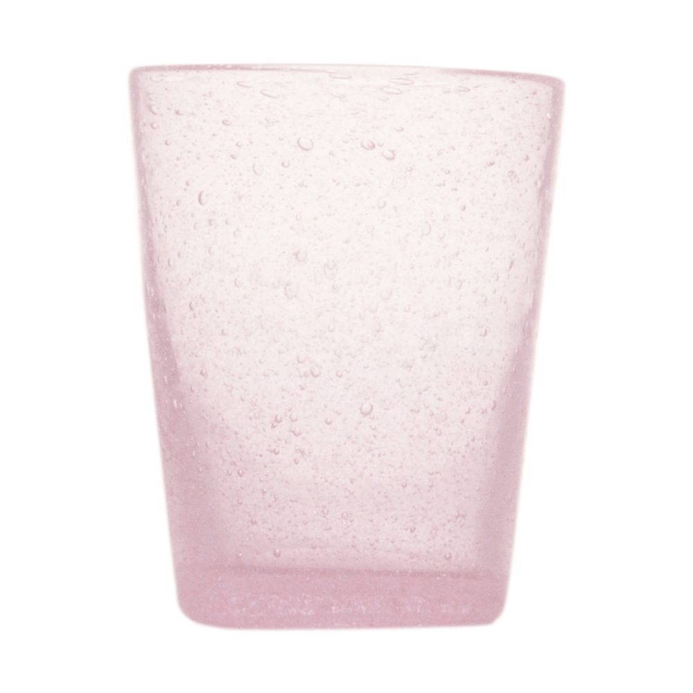 Memento Bicchiere in vetro Rosa