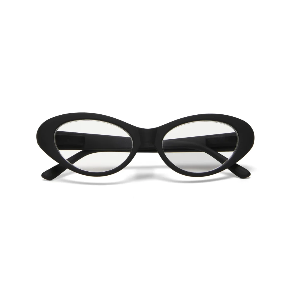 Okkia Occhiale da Lettura Modello Lina Gatto New Black +1