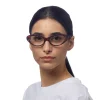 Okkia Occhiale da Lettura Modello Lina Gatto New Classic Havana +2,5 - immagine 2