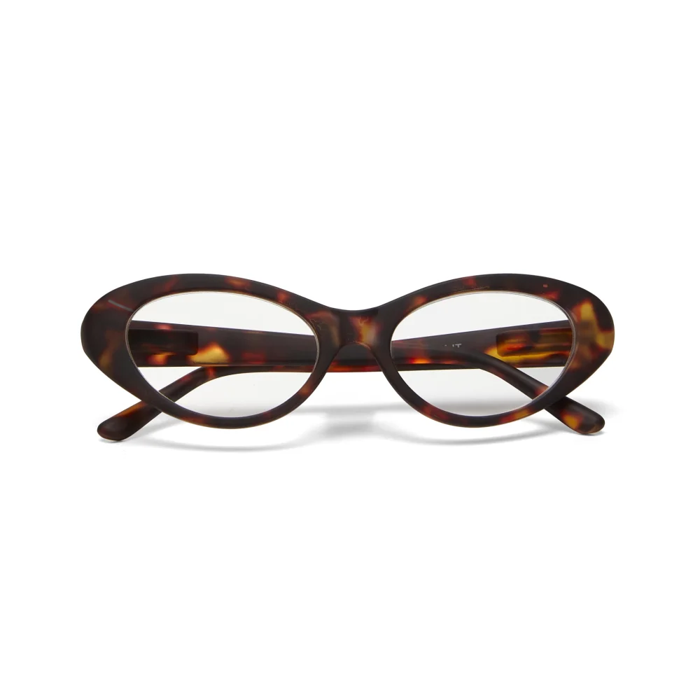 Okkia Occhiale da Lettura Modello Lina Gatto New Classic Havana +1,5