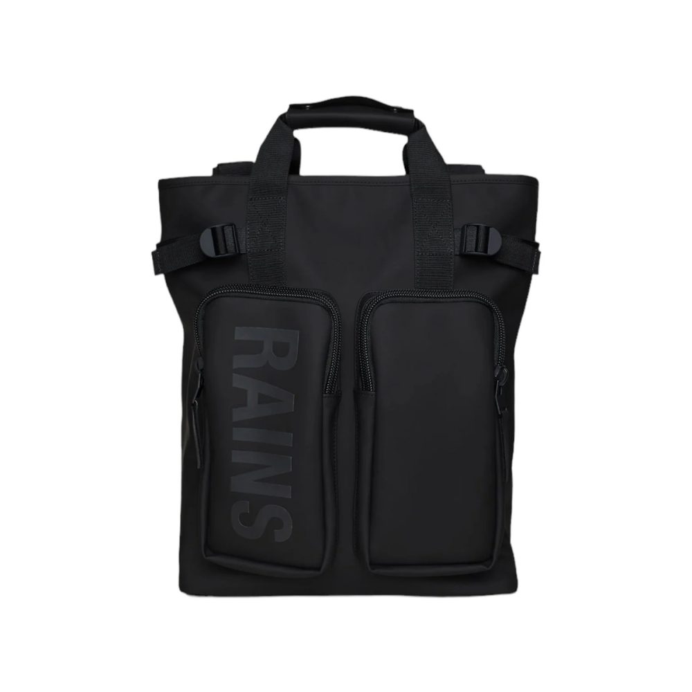 Rains Zaino Texel Tote Backpack Nero