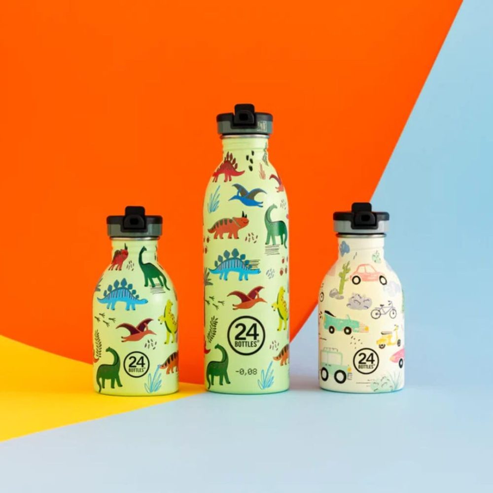 24 Bottles - Kids Bottle 250 ml Jurassic Friends - immagine 2