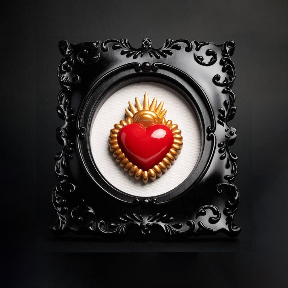 Blogo Design Cornice Heart Oro - immagine 2