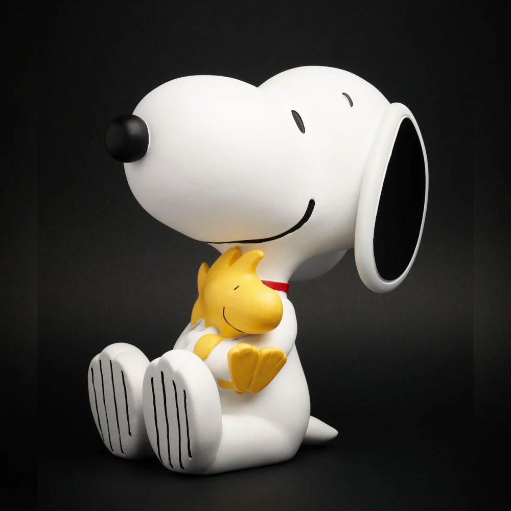 Blogo Design Scultura Snoopy Woodstock Bianco - immagine 2