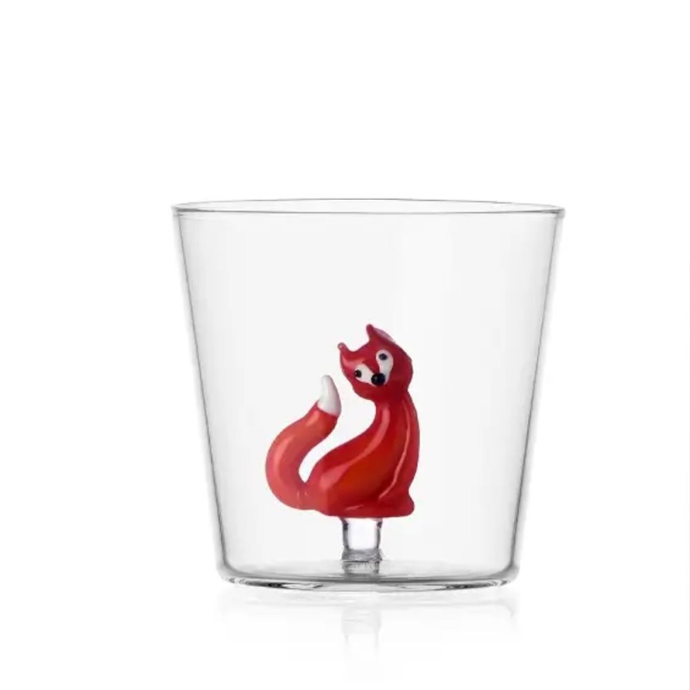 Ichendorf Woodland Tales bicchiere Volpe Arancio