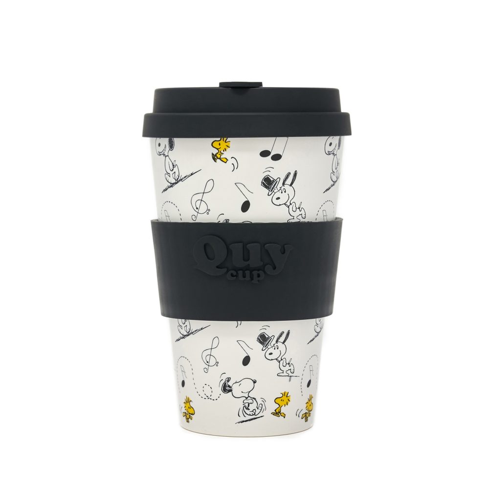 Quy Cup Travel Mug Snoopy Musica
