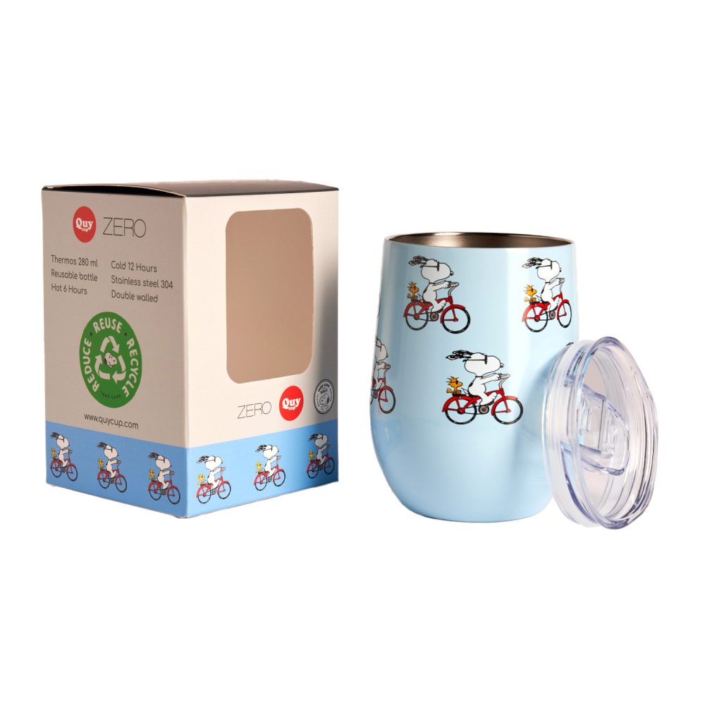 Quy Cup Zero Cup Snoopy Bici - immagine 2